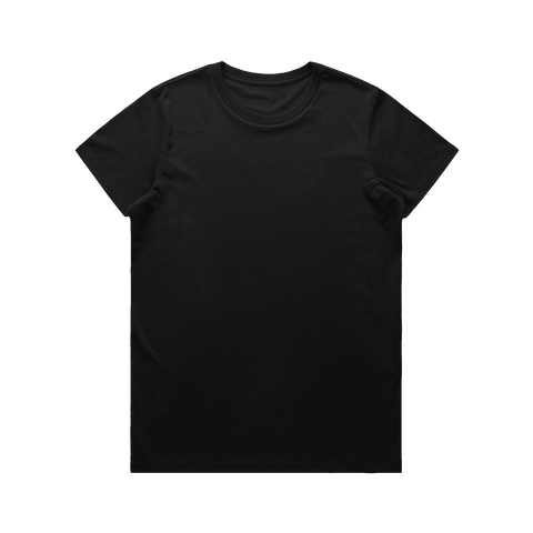 WOMEN'S MAPLE TEE 4001 (2 SIDE PRINT)